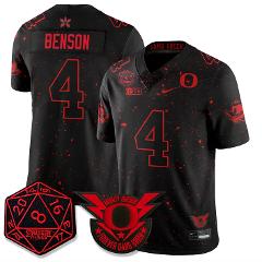 Malik Benson Jersey #4 Oregon Ducks Stranger Things Stitched B...