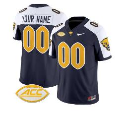Custom Pittsburgh Panthers Jersey Limited Football Stitched Na...