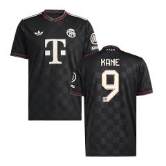 Harry Kane #9 Bayern Munich 2025-26 Third Men Jersey  Black