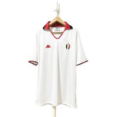 AC Milan 1988-89 Champions League Final Men Retro Jersey  White