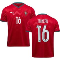 Portugal Francisco Trinco #16 Home 2026 World Cup Jersey Fan V...