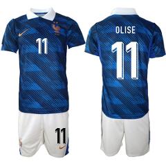 France #11 OLISE Jerseys National Team x World Cup 2026 Home O...