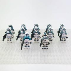 12pcs Star Wars 104th Wolfpack Commander Wolffe & Comet Minifi...