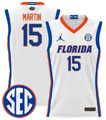 Alijah Martin Jersey #15 Florida Gators 2024 Lightweight Baske...