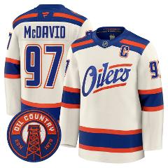 Connor McDavid Jersey #97 Edmonton Oilers 2025 -2026 Premium A...