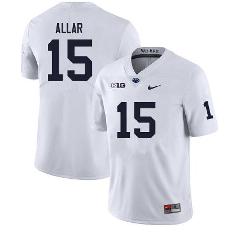 Penn State Drew Allar Jersey #15 College Football Game White W...