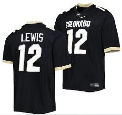 Brendon Lewis Jersey Colorado Buffaloes College Football  Repl...