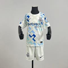 Kids 25/26 Inter Away Jersey Shirt Kit 2025 Youth Soccer Football