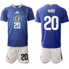 Japan #20 KUBO Jersey National Team x World Cup 2026 Home Blue...