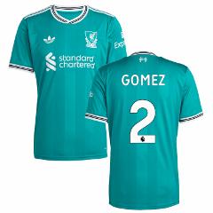 Joe Gomez 2 Liverpool 2025-26 Third Match Jersey  Aqua