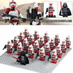21PCS Star Wars Darth Vader Clone Shock Troopers Minifigure
