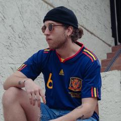 Andres Iniesta 6 Spain 2010 Retro Soccer Jersey  Men