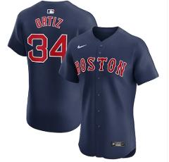 David Ortiz Boston Red Sox Elite Jersey Red