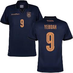 Ecuador Yeboah #9 Away 2026 World Cup Jersey Fan Version