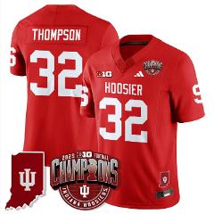 Anthony Thompson Jersey #32 Indiana Hoosiers Big 10 Champions ...