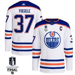 Warren Foegele 37 Edmonton Oilers 2024 STANLEY CUP Final Away ...