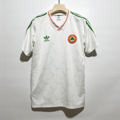 Ireland 1990 Match Away Men Retro Jersey  White