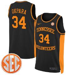 Felix Okpara Jersey #34 Tennessee Vols 2024 Swingman Basketbal...