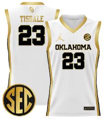 Wayman Tisdale Jersey #23 Oklahoma Sooners Lightweight Basketb...
