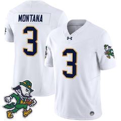 Joe Montana Jersey #3 Notre Dame 2025 Gridiron Leprechaun Edit...