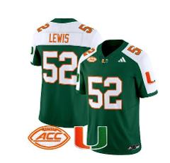 Ray Lewis Jersey #52 Miami Hurricanes Vapor Football Stitched ...