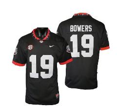 Georgia Bulldogs Brock Bowers Jersey #19 College Football Game...