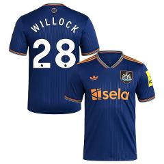 Joe Willock #28 Newcastle United 2025-26 Third Match Jersey  Navy