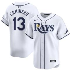 Junior Caminero Tampa Bay Rays Home Jersey White