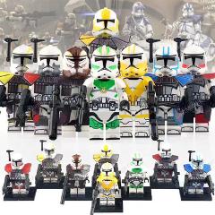 8pcs Star Wars 327th ARC Troopers Hammer, Colt, Blitz & Havoc ...