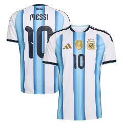 Argentina Lionel Messi 2026 World Cup White Jersey Fan Version