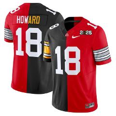 Will Howard Jersey #18 Ohio State Buckeyes 2025 Split Vapor Li...