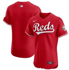Cincinnati Reds Vapor Premier Elite Patch Jersey Red