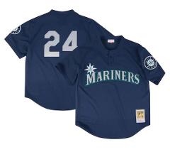 Seattle Mariners Profile Big & Tall Cooperstown Collection Jer...