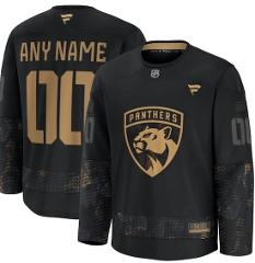 Florida Panthers 2024 Military Appreciation Personalized Long ...