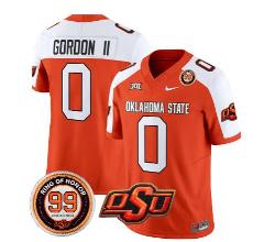Ollie Gordon II Jersey #0 Oklahoma State Cowboys Leslie Footba...