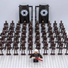 51pcs Star Wars Count Dooku & Commando Droid Army Minifigure