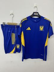 Men's 25/26 Tiger Training Blue short sleeve jersey shirt 3XL