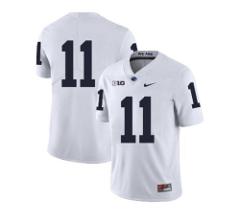 Penn State Micah Parsons Jersey #11 College Football Game Whit...