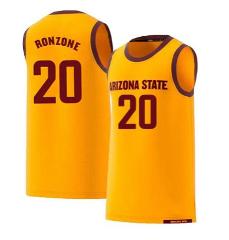 Cade RonzoneJersey Arizona State Sun Devils College Basketball...