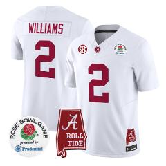 Ryan Williams Jersey #2 Alabama Crimson Tide 2026 Rose Bowl St...
