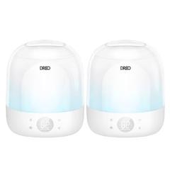 DREO Ultrasonic Cool Mist 0.8 Gal. Humidifier, 2-pack