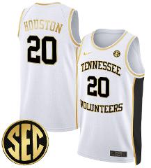 Allan Houston Jersey #20 Tennessee Vols 2024 Swingman Basketba...