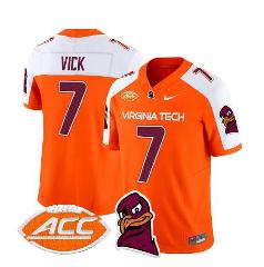 Michael Vick Jersey #7 Virginia Vapor Limited College Football...