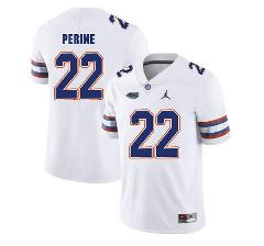 Florida Gators #22 Lamical Perine NCAA Football Jersey White L...