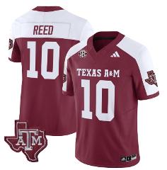 Texas A&M Aggies Marcel Reed Jersey #10 Vapor Limited College ...
