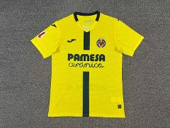 Villarreal 2025-26 Home Yellow Shirt 25/26 Big Size 4XL
