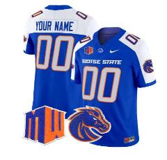 Custom Boise State Broncos Jersey Limited Football Stitched Ro...