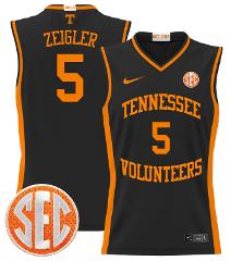 Zakai Zeigler Jersey #5 Tennessee Vols 2024 Lightweight Basket...