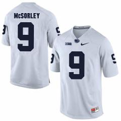 Men's Trace McSorley Jersey Penn State #9 NCAA College White