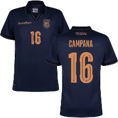 Ecuador Campana #16 Away 2026 World Cup Jersey Fan Version